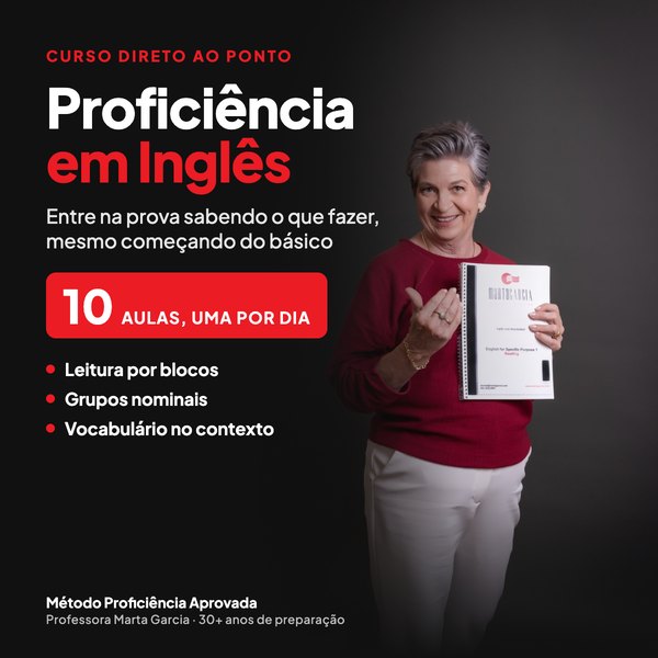 Curso de Proficiência em Inglês