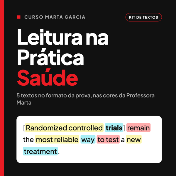 Capa do kit Leitura na Prática: Saúde